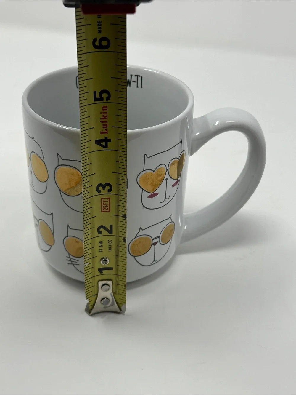 Cat mug - Cat coffee cup - cats with Gold Sunglasses 16 oz cup
